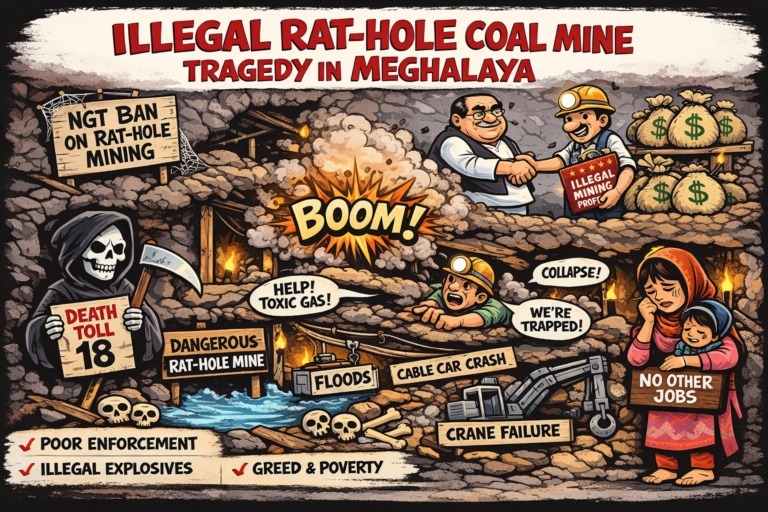 18 killed in blast at illegal coal mine in Meghalaya