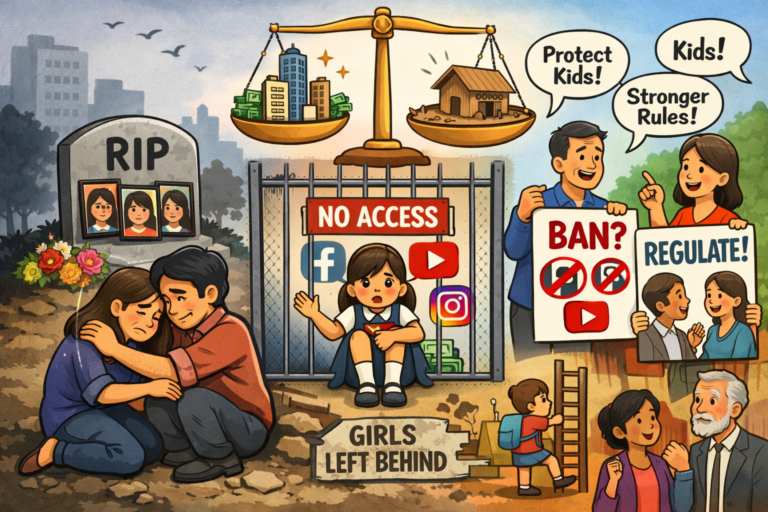 Social media ban not a solution to save children.