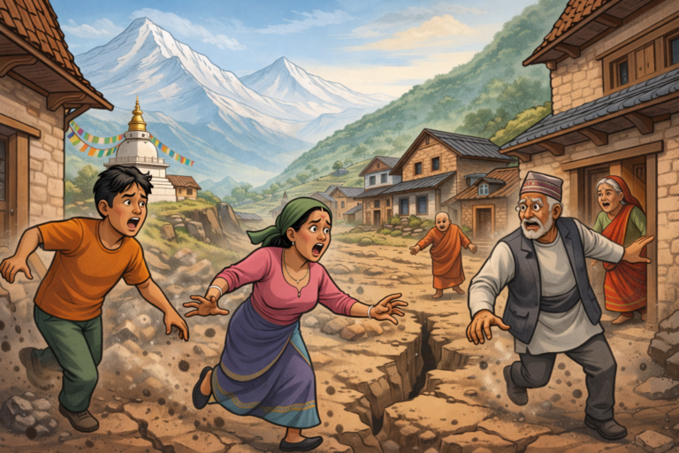 Light Quake Recorded in Nepal’s Sankhuwasabha District