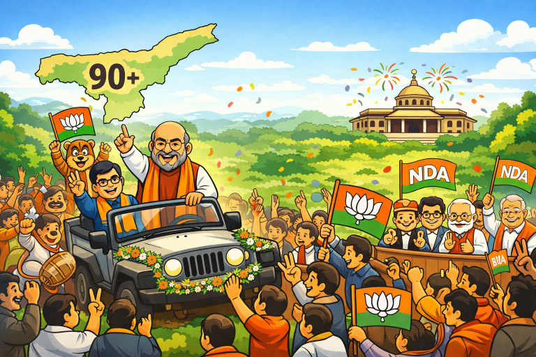 BJP Targets 90 Seats Assam