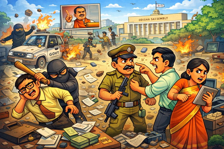 1,399 Cases of Violence Against Govt Staff in Odisha in Two Years
