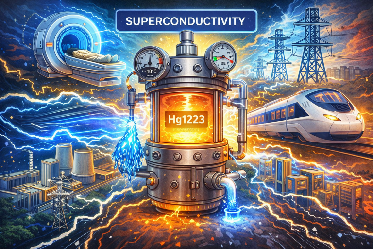 Hg1223 Advancement Promises Lossless Power and Faster MRI