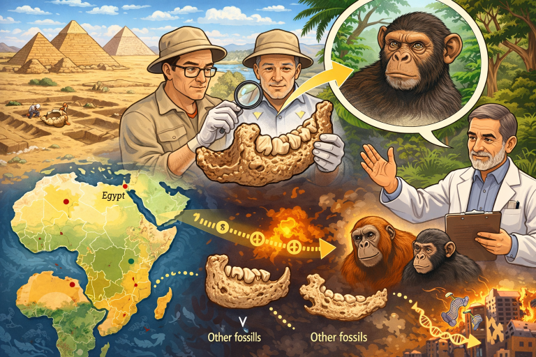 Oldest North Africa Ape Discovered