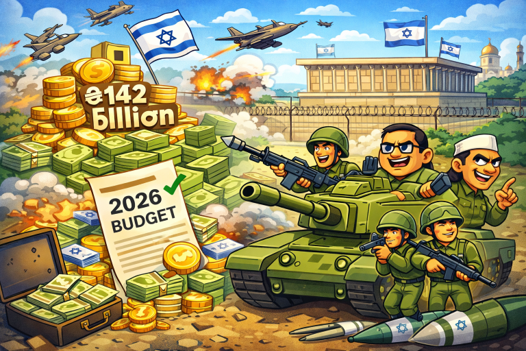 Israel Passes 142 Billion Shekel Budget Amid Ongoing Conflicts