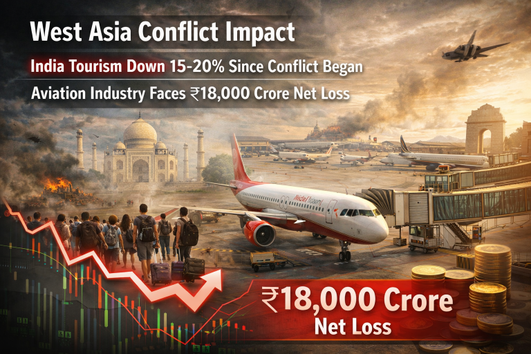 India Tourism Drops Amid West Asia Conflict