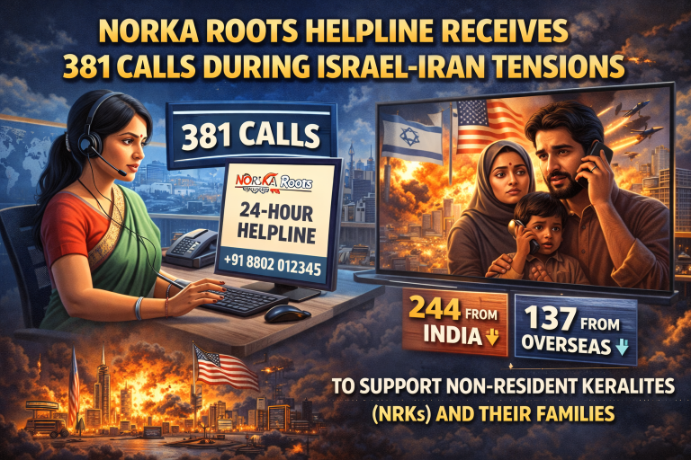 Israel-Iran Conflict Triggers NORKA Helpline Surge