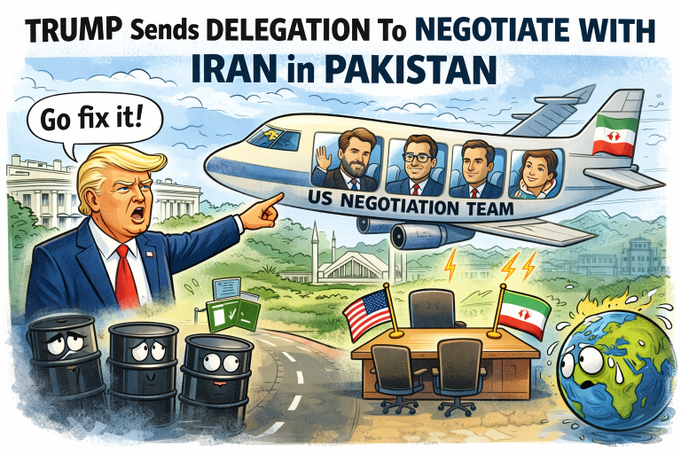 Trump Sends Team To Pakistan For Iran Talks