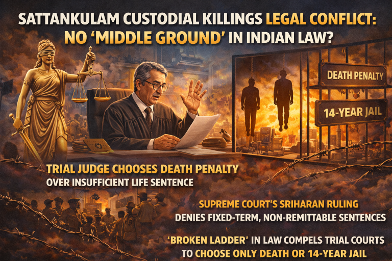 Death Penalty Chosen Amid Legal Constraints