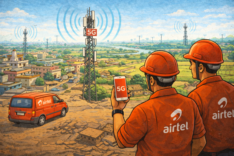 Airtel installs four thousand three hundred new towers
