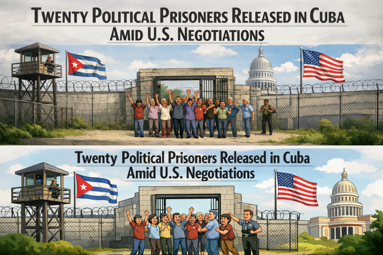 Cuba releases political prisoners amid tensions
