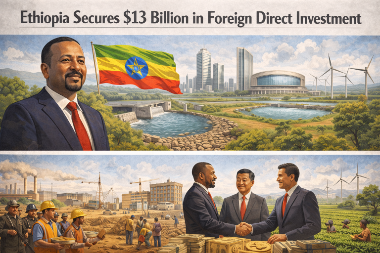 Ethiopia attracts major foreign investment boost