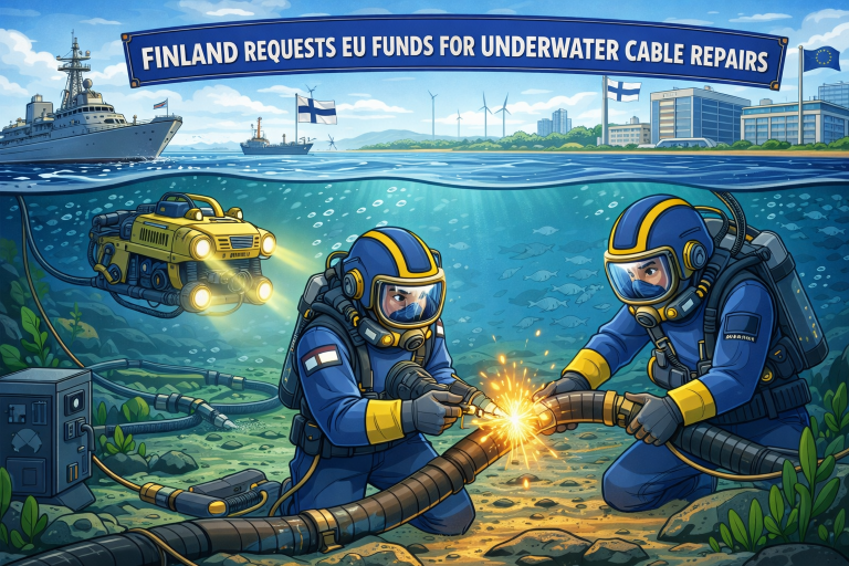 Finland Requests Funds for Undersea Cable Security