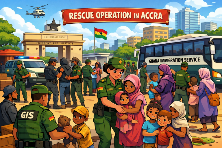 Ghana Rescues Over 300 West African Beggars