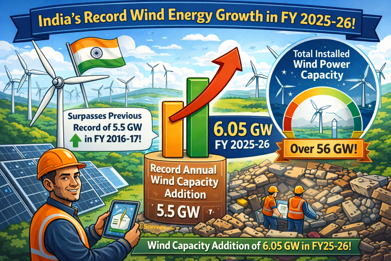 India records highest annual wind capacity addition