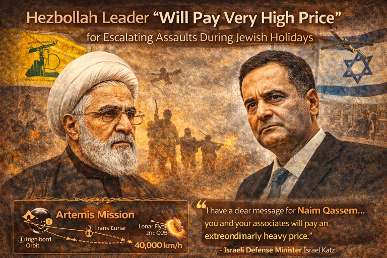 Israel Issues Stern Warning to Naim Qassem Amid Escalation