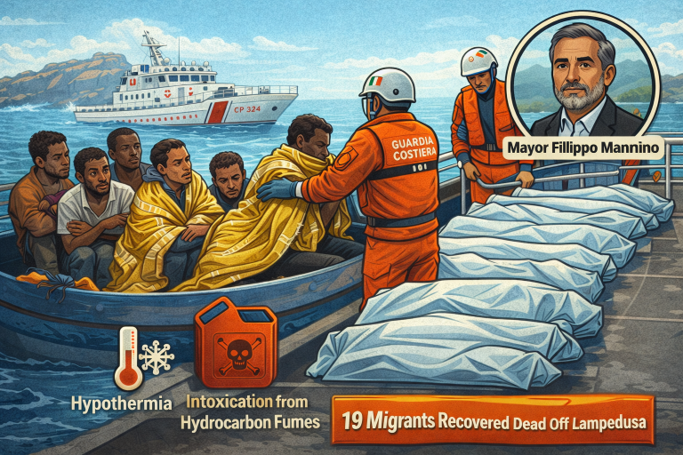 Italy Recovers Bodies From Migrant Boat