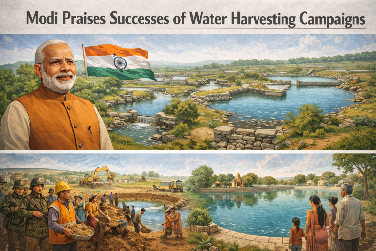Jal Sanchay mission builds lakhs of structures