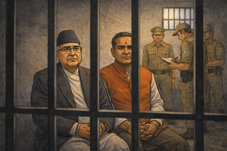 K. P. Sharma Oli detention extended amid crackdown probe