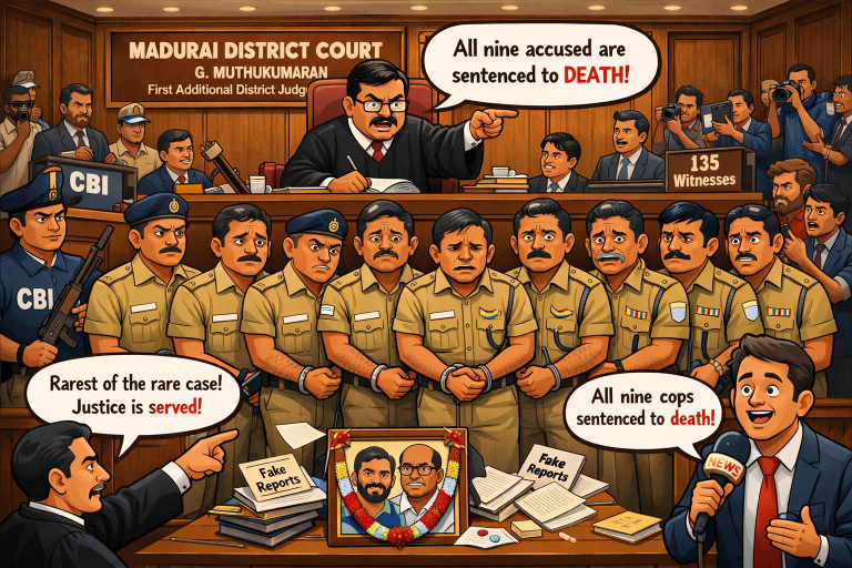 Madurai Court Awards Death For Custodial Murders