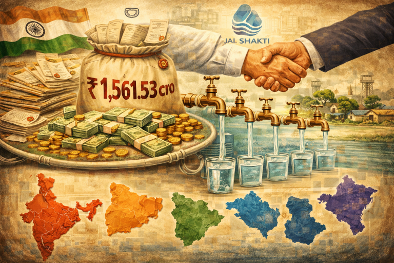 Ministry of Jal Shakti Releases ₹1,561 Crore Under Jal Jeevan Mission 2.0
