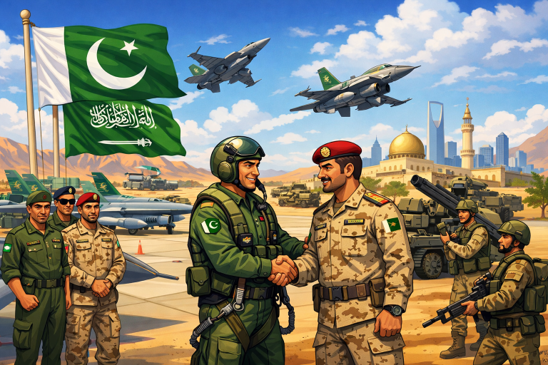 Pakistan Deploys Forces Under Saudi Defense Pact
