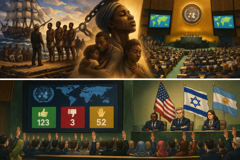 UN declares slave trade gravest crime