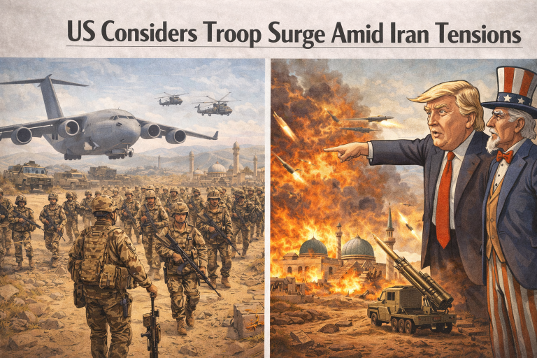 US considers deploying troops amid Iran tensions