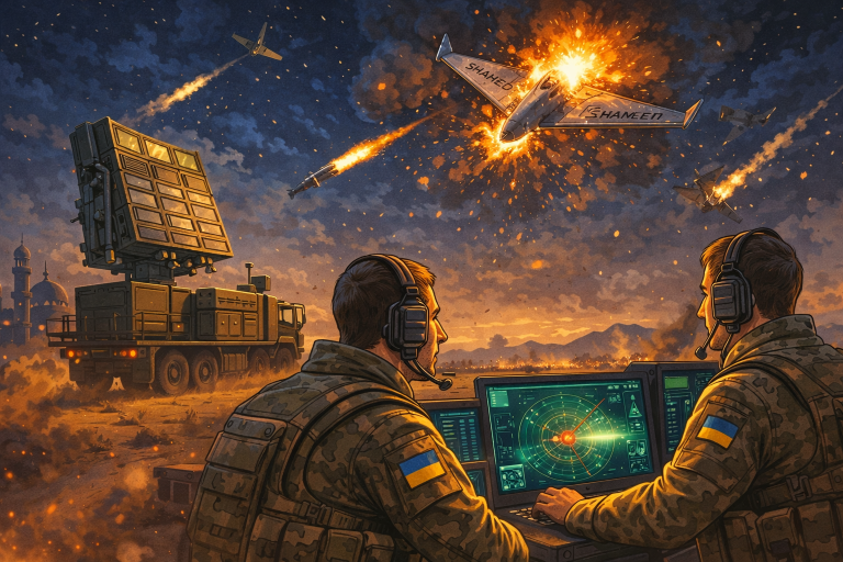 Ukraine Helps Allies Counter Iranian Drone Threat